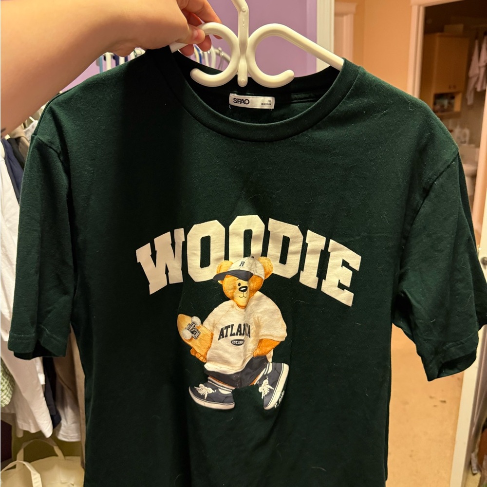 Woodie Spao Women’s Green T-Shirt